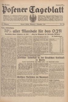 Posener Tageblatt. Jg.77, Nr. 256 (9 November 1938) + dod.