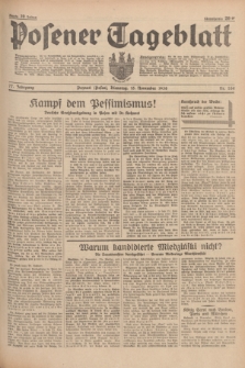 Posener Tageblatt. Jg.77, Nr. 260 (15 November 1938) + dod.