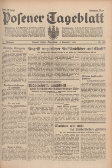 Posener Tageblatt. Jg.77, Nr. 264 (19 November 1938) + dod.