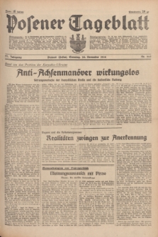 Posener Tageblatt. Jg.77, Nr. 265 (20 November 1938) + dod.
