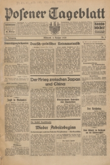 Posener Tageblatt. Jg.72, Nr. 3 (4 Januar 1933) + dod.