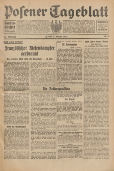 Posener Tageblatt. Jg.72, Nr. 5 (6 Januar 1933) + dod.