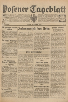 Posener Tageblatt. Jg.72, Nr. 16 (20 Januar 1933) + dod.