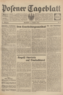 Posener Tageblatt. Jg.72, Nr. 17 (21 Januar 1933) + dod.