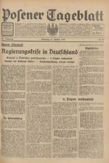 Posener Tageblatt. Jg.72, Nr. 25 (31 Januar 1933) + dod.