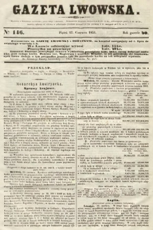 Gazeta Lwowska. 1851, nr 146