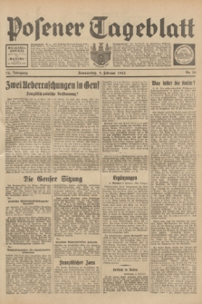 Posener Tageblatt. Jg.72, Nr. 32 (9 Februar 1933) + dod.