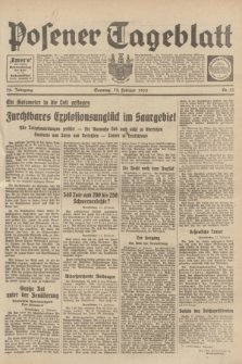 Posener Tageblatt. Jg.72, Nr. 35 (12 Februar 1933) + dod.