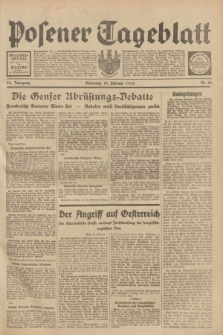Posener Tageblatt. Jg.72, Nr. 42 (21 Februar 1933) + dod.