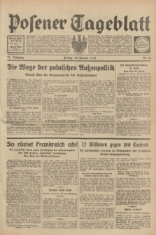 Posener Tageblatt. Jg.72, Nr. 45 (24 Februar 1933) + dod.