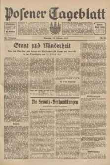 Posener Tageblatt. Jg.72, Nr. 48 (28 Februar 1933) + dod.