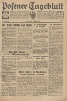Posener Tageblatt. Jg.72, Nr. 56 (9 März 1933) + dod.