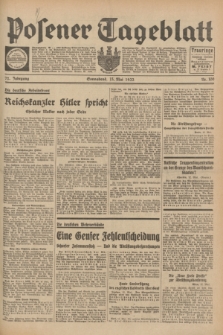 Posener Tageblatt. Jg.72, Nr. 109 (13 Mai 1933) + dod.
