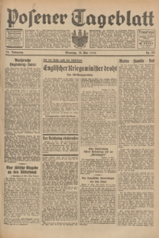 Posener Tageblatt. Jg.72, Nr. 110 (14 Mai 1933) + dod.