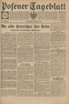 Posener Tageblatt. Jg.72, Nr. 113 (18 Mai 1933) + dod.