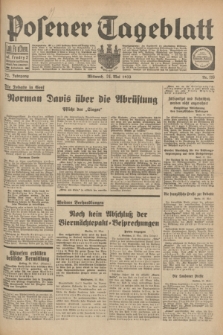 Posener Tageblatt. Jg.72, Nr. 118 (24 Mai 1933) + dod.