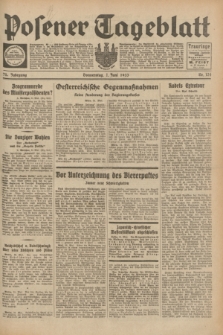 Posener Tageblatt. Jg.72, Nr. 124 (1 Juni 1933) + dod.