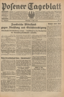 Posener Tageblatt. Jg.72, Nr. 127 (4 Juni 1933) + dod.