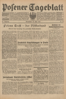 Posener Tageblatt. Jg.72, Nr. 131 (10 Juni 1933) + dod.