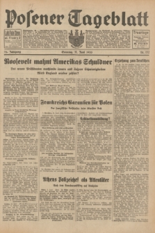 Posener Tageblatt. Jg.72, Nr. 132 (11 Juni 1933) + dod.