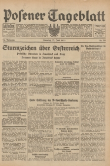 Posener Tageblatt. Jg.72, Nr. 133 (13 Juni 1933) + dod.