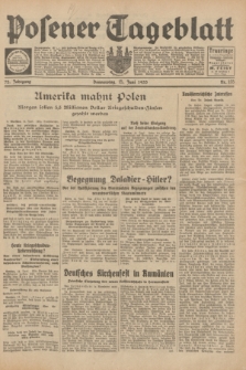 Posener Tageblatt. Jg.72, Nr. 135 (15 Juni 1933) + dod.