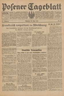 Posener Tageblatt. Jg.72, Nr. 145 (28 Juni 1933) + dod.