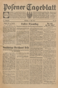 Posener Tageblatt. Jg.72, Nr. 149 (4 Juli 1933) + dod.