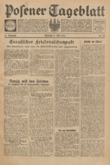 Posener Tageblatt. Jg.72, Nr. 150 (5 Juli 1933) + dod.