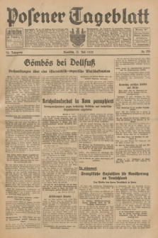 Posener Tageblatt. Jg.72, Nr. 155 (11 Juli 1933) + dod.