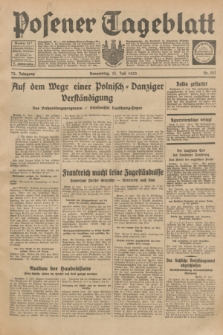 Posener Tageblatt. Jg.72, Nr. 157 (13 Juli 1933) + dod.