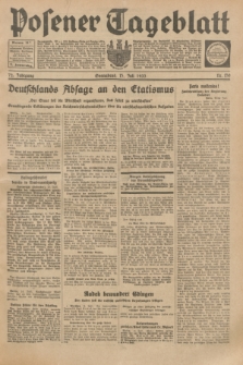 Posener Tageblatt. Jg.72, Nr. 159 (15 Juli 1933) + dod.