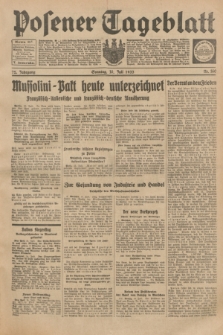 Posener Tageblatt. Jg.72, Nr. 160 (16 Juli 1933) + dod.