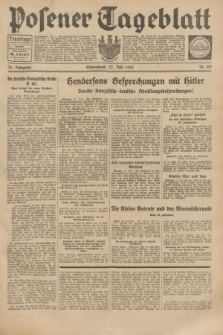 Posener Tageblatt. Jg.72, Nr. 165 (22 Juli 1933) + dod.