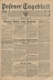 Posener Tageblatt. Jg.72, Nr. 168 (26 Juli 1933) + dod.
