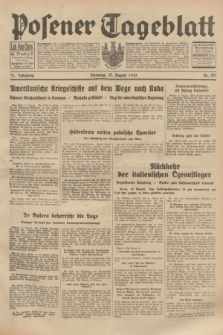 Posener Tageblatt. Jg.72, Nr. 185 (15 August 1933) + dod.