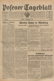 Posener Tageblatt. Jg.72, Nr. 199 (1 September 1933) + dod.