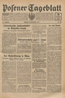Posener Tageblatt. Jg.72, Nr. 207 (10 September 1933) + dod.