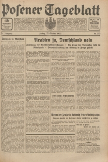 Posener Tageblatt. Jg.72, Nr. 235 (13 Oktober 1933) + dod.