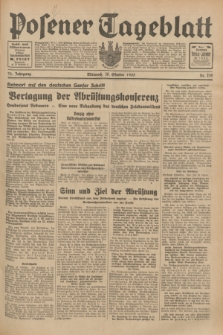 Posener Tageblatt. Jg.72, Nr. 239 (18 Oktober 1933) + dod.