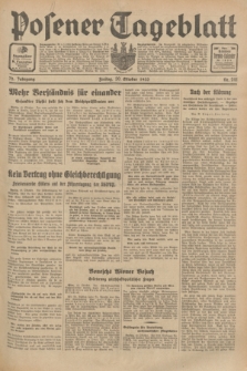 Posener Tageblatt. Jg.72, Nr. 241 (20 Oktober 1933) + dod.