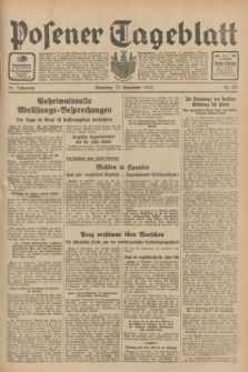 Posener Tageblatt. Jg.72, Nr. 267 (21 November 1933) + dod.