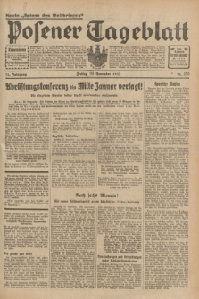 Posener Tageblatt. Jg.72, Nr. 270 (24 November 1933) + dod.