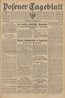 Posener Tageblatt. Jg.72, Nr. 277 (2 Dezember 1933) + dod.