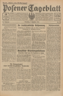 Posener Tageblatt. Jg.72, Nr. 278 (3 Dezember 1933) + dod.