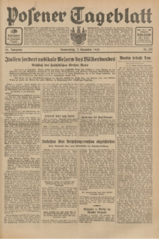 Posener Tageblatt. Jg.72, Nr. 281 (7 Dezember 1933) + dod.