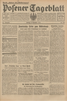 Posener Tageblatt. Jg.72, Nr. 282 (8 Dezember 1933) + dod.