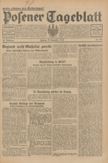 Posener Tageblatt. Jg.72, Nr. 287 (15 Dezember 1933) + dod.
