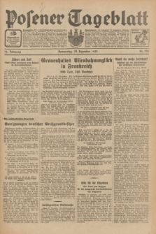 Posener Tageblatt. Jg.72, Nr. 296 (28 Dezember 1933) + dod.