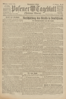 Posener Tageblatt (Posener Warte). Jg.61, Nr. 31 (8 Februar 1922) + dod.